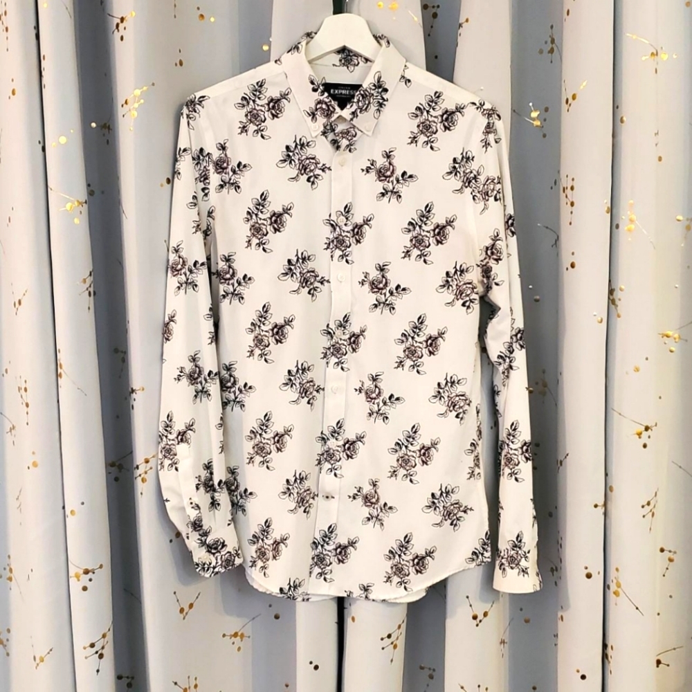 Floral Button Up Top copy